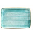 BANDEJA RECTANGULAR AQUA MOOVE 23x16 cm