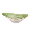 BOWL OVAL 27X18 CM THERAPY GREEN