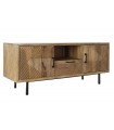 IT- Mueble TV madera de mango 125x40x55 cm