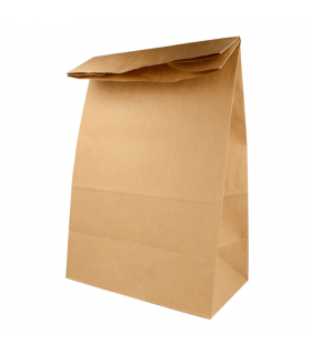 BOLSA SOS SIN ASAS 25+15x43,5 CM NATURAL