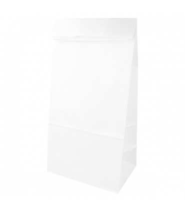 BOLSA SOS SIN ASAS 15+10X32 CM BLANCO