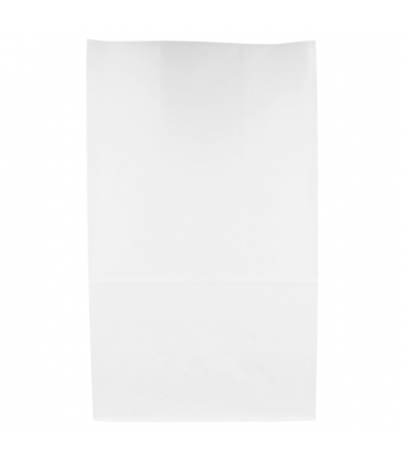 BOLSA SOS SIN ASAS 22+14x37 CM BLANCO