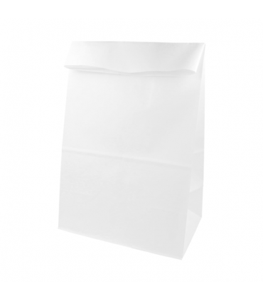 BOLSA SOS SIN ASAS 22+14x37 CM BLANCO