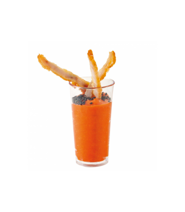 Mini Vaso Tubo Inyectado 80 ml