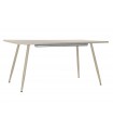 IT- Mesa comedor extensible 160x90x76