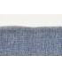 Taburete poliéster azul 50x46x101 cm
