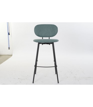 Taburete poliéster verde 50x46x101 cm