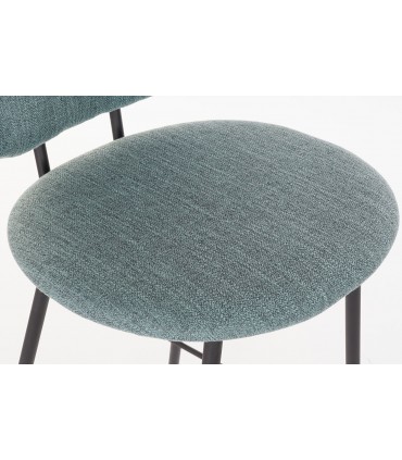 Taburete poliéster verde 50x46x101 cm