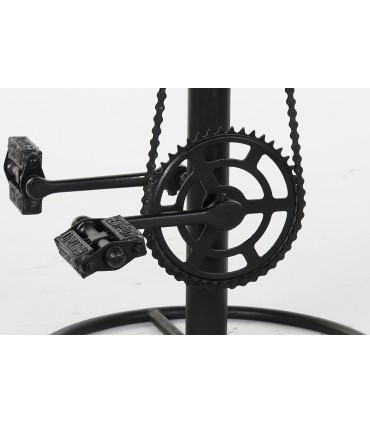 Taburete metal piel bici 45x46xx118 cm