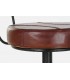 Taburete metal piel bici 45x46xx118 cm