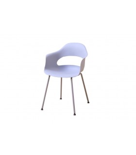 Silla polipropileno gris