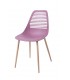Silla polipropileno rosa