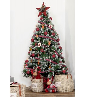Árbol Navidad luces led 125x125x210 cm