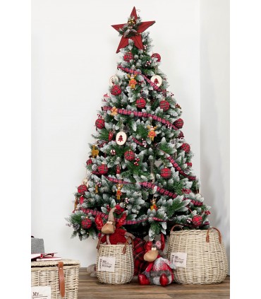 Árbol Navidad luces led 125x125x210 cm