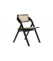 Silla Olmo negro 53x60x79 cm