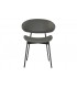 Silla PU gris 57x57x77 cm