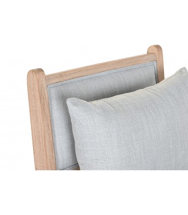 Butaca gris claro 57x85x71,5 cm