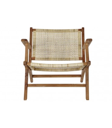 Sillón ratán 115x65x100 cm