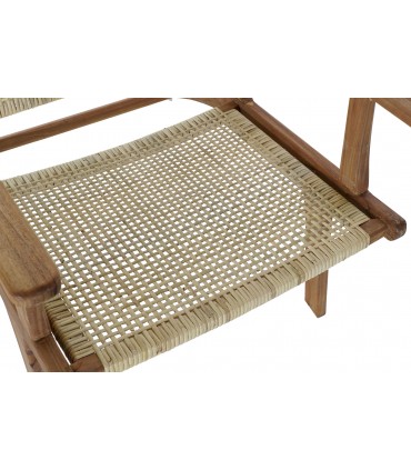 Sillón ratán 115x65x100 cm