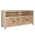 Mueble TV abeto fibra 180x40x55 cm