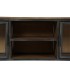 Mueble TV madera metal 137x40x55 cm