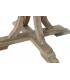Mesa comedor madera maciza 150x150x76 cm
