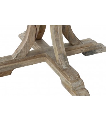 Mesa comedor madera maciza 150x150x76 cm