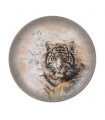 PLATO POSTRE TIGRE-SAVANNA 21x2.2cm