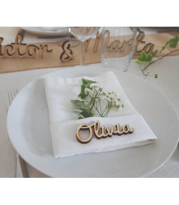 Nombre personalizado para plato