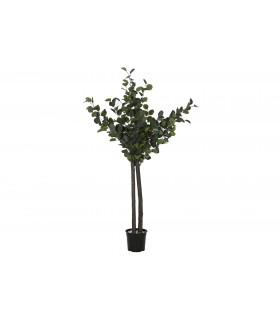 Árbol poliéster eucalipto 80x80x150 cm