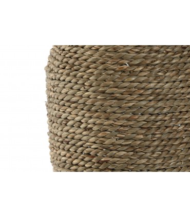 Jarrón fibra 15x15x32 cm