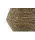 Jarrón fibras naturales 19x19x34 cm