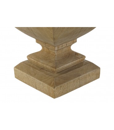 Lámpara madera 36x36x58 cm