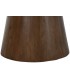 Mesa madera de mango y mármol 120x120x79 cm