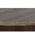 Mesa madera de mango y mármol 120x120x79 cm