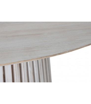 Mesa redonda comedor mindi 150x150x75 cm