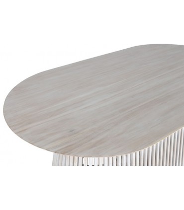 Mesa ovalada mindi 180x100x75 cm