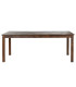 Mesa madera reciclada 200x100x76cm