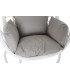Sillón colgante ratan blanco