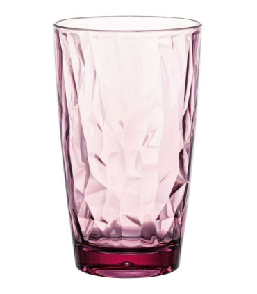VASO DIAMOND REFRESCO PURPURA 50CL 8.5X14.5CM PC