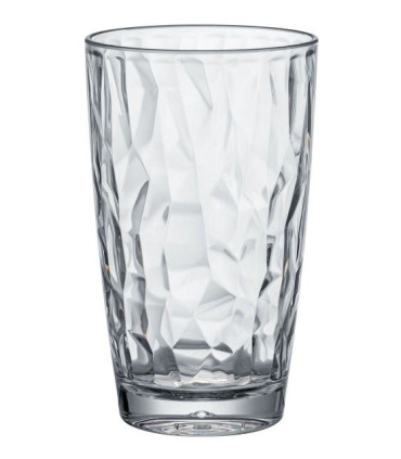 VASO DIAMOND REFRESCO 50CL 8.5X14.5CM PC