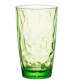VASO DIAMOND REFRESCO VERDE 50CL 8.5X14.5CM PC