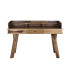 Escritorio de madera de sheeman 140x50x96 cm