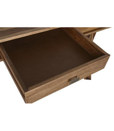 Escritorio de madera de sheeman 140x50x96 cm