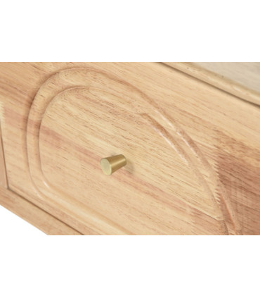 Consola madera de hevea 80,5x30x80 cm