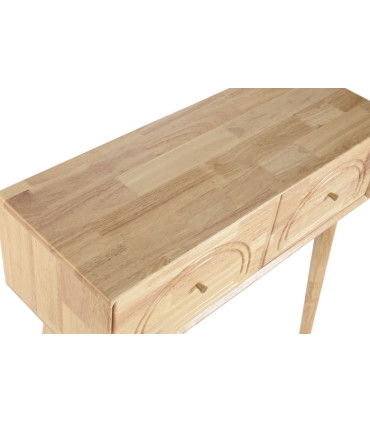 Consola madera de hevea 80,5x30x80 cm
