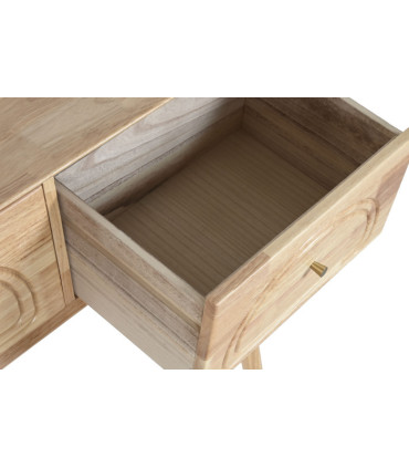 Consola madera de hevea 80,5x30x80 cm