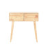 Consola madera de hevea 80,5x30x80 cm