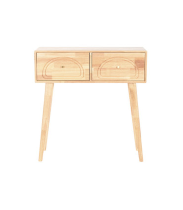 Consola madera de hevea 80,5x30x80 cm
