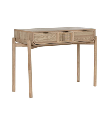 Consola abeto ratán 108x40x77 cm